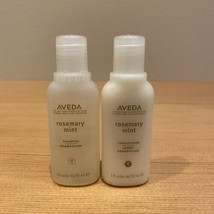 Aveda Rosemary Mint Shampoo &amp; Conditioner 1 oz ~ 30 ml each Great Travel... - £7.99 GBP