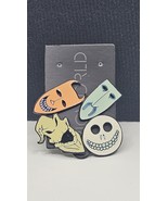 BIOWORLD Nightmare Before Christmas (4) Enamel Pins PROTOTYPE SAMPLES New - $364.70 MXN