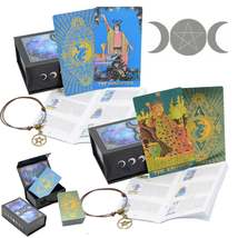 Brilliant Tarot Deck In Premium Witchy Gift Box | Premium PVC Cards With English - £46.39 GBP