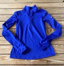 Nike Dri Fit Women’s 1/2 Zip Jacket size S Purple AG - $16.73