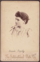 Annie Tapley Cabinet Photo - Old Town, Maine - £13.82 GBP