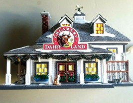 Dept 56 Snow Village Dairy Land Creamery - £64.61 GBP