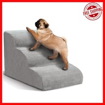 Stylish Foam Pet Steps for Small Dogs - 3 Tiers &amp; Extra Wide Non-Slip De... - $1,064.44 MXN