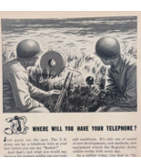 1948 US Army Air Force Career Advertisement Communications Phone Militar... - $34.03 CAD