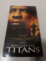 Walt Disney Remember The Titans VHS Tape Denzel Washington Brand New Sealed - £15.81 GBP