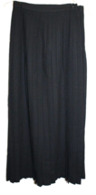 Vintage CORBIN Collection USA Women’s Dark Navy Blue Wool Pleated Skirt ... - £17.92 GBP