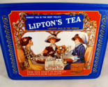 Vintage Lipton&#39;s Tea  Metal Advertising Tin Limited Edition 8.5&quot; X 6.5&quot; ... - £8.77 GBP