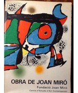 Obra De Joan Miro,Pintura,Escultura, Fundacio - £41.99 GBP