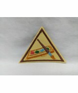 Vintage Girl Scouts Art Embroidered Iron On Patch 2&quot; - $6.92