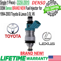 x1 New Denso OEM Fuel Injector For 1995, 96, 97, 98, 1999 Toyota Avalon 3.0L V6 - £112.76 GBP