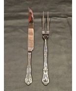 Wallace Stainless Carving Set Silver - $491.40 MXN