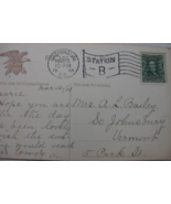 Vintage Post Card of: “Grand Stairway in the Congressional Library, Wash... - $2,500.00