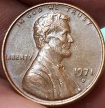 1971-D LINCOLN  CENT  Free Shipping - $2.97