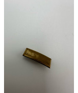 Vintage WWII Military Sweetheart Trench Art Scribed Pin Keepsake 1&quot; &quot;MAY... - $24.75