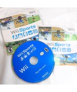 Wii Sports video game with Manual cardboard sleeve complete Nintendo - $30.00
