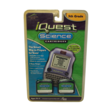 NIP Leap Frog IQuest Science 2 Cartridge Package 5th Grade Ages 10 Quantum Leap - $15.83