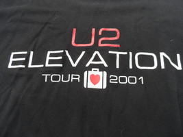 U2 Elevation Tour 2001 T-Shirt Large Upstaging Lighting &amp; Transport Chic... - $942.30 MXN