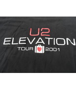 U2 Elevation Tour 2001 T-Shirt Large Upstaging Lighting &amp; Transport Chic... - $67.89 CAD