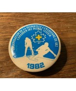 1982 CANADIAN SKI PATROL SYSTEM pinback button - €2,56 EUR