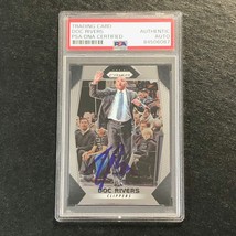 2017-18 Panini Prizm #22 Doc Rivers Signed Card AUTO PSA Slabbed Clippers - £46.85 GBP