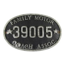 Family Motor Coach Association FMCA Sign RV Plaque Ashland County OH Can... - $26.11