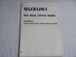 NOS 1972 1973 Suzuki Front brake service manual GT 380 550 750 250 185 125 - £31.20 GBP