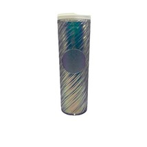 Starbucks Holiday Iridescent Swirl Tumbler 2022 New 16oz UNICORN - $23.12 CAD