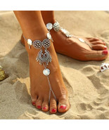 Women Retro Boho Barefoot Sandal Beach Anklet Foot Chain Bracelet Jewelr... - $13.98