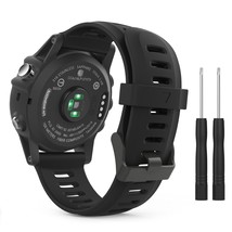 MoKo Band Compatible with Garmin Fenix 3/Fenix 5X, Soft Silicone Replace... - £12.58 GBP