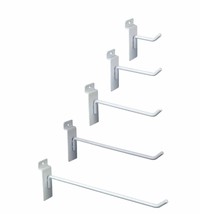 Only Hangers Commercial Grade White Slatwall Hooks - Combo Pack of 100 A... - £57.07 GBP