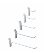 Only Hangers Commercial Grade White Slatwall Hooks - Combo Pack of 100 A... - $75.95