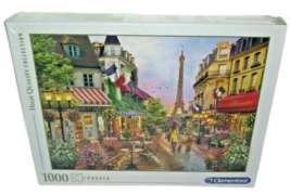 Clementoni High Quality Collection Flowers in Paris 1000 Piece Jigsaw Pu... - $20.79