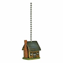 River&#39;s Edge Products Log Cabin Ceiling Fan Pull Ornament with 12 Inch C... - $15.05