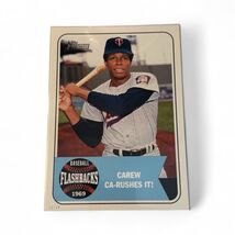 /49 OVERSIZED* Rod Carew 2018 ToppsHeritage FB's FB-RC 1969 MLB Minnesot... - $49.49