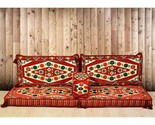 Cushion Sofa Arabic Corner Set Turkish Ottoman Kilim pillows Lounge Couc... - $177.21