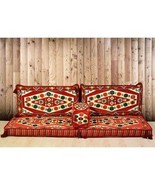 Cushion Sofa Arabic Corner Set Turkish Ottoman Kilim pillows Lounge Couc... - £139.36 GBP
