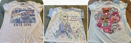 Star Wars, Frozen &amp; LOL~ Three shirts size 10-12 - £7.77 GBP
