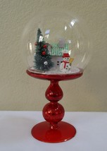 Avon Holiday Globe Scene On Stand 8&quot; IOB - £14.55 GBP