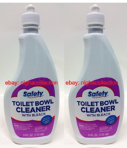 ( LOT 2 ) NewSAFETY Toilet Bowl Cleaner with Bleach 24 oz ( 710 ml ) Each - $26.69