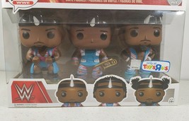 Funko Pop! WWE Big E~Xavier Woods~Kofi Kingston 3-Pack (Toys &#39;R Us Exclu... - £28.43 GBP