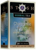 Stash Premium Chamomile Nights Herbal Tea, 20 Tea Bags - £7.43 GBP