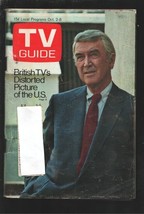 TV Guide 10/2/1972-Jimmy Stewart photo cover-St Louis-edition-G - £19.38 GBP