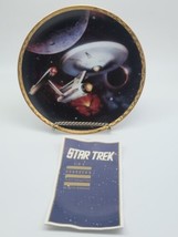 Star Trek Voyagers U.S.S. Enterprice NCC-1701 Collectible Plate (Hamilton) - $28.04
