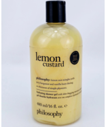 Philosophy Lemon Custard Hydrating Shower Gel Bath Wash Bergamot Vanilla... - €19,51 EUR