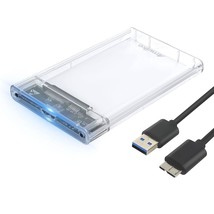 2.5 Inch USB 3.0 to SATA External Hard Drive Enclosure Portable Hard Dis... - $14.99