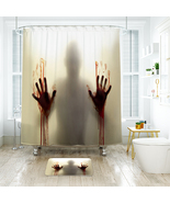 Don&#39;t Open Dead Inside Shower Curtain Bath Mat for Bathroom Decorative W... - $22.99+