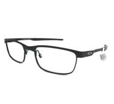 Oakley Eyeglasses Frames Steel Plate OX3222-0152 Powder Coal Black 52-18-141 - £113.44 GBP