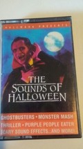 Sounds Of Halloween Audio Cassette Tape &#39;86 Hallmark Spooky FX + Covers Comp - £25.03 GBP