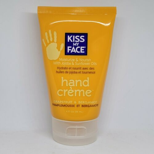 Kiss My Face Hand Creme, Grapefruit & Bergamot 4 fl oz Discontinued New - $19.79