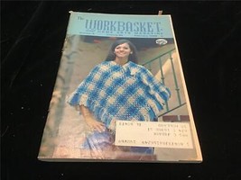 Workbasket Magazine February 1969 Plaid Pancho, Tatted Baby Cap - £5.60 GBP